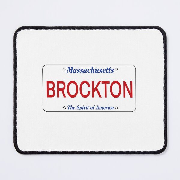 Item preview, Brockton License Plate designed and sold by delmarvastickers.