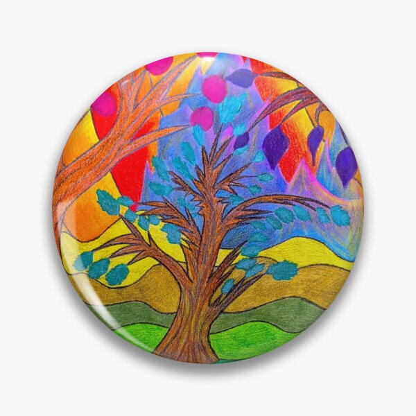 Item preview, trees with colorful leaves designed and sold by StelaDisigns.
