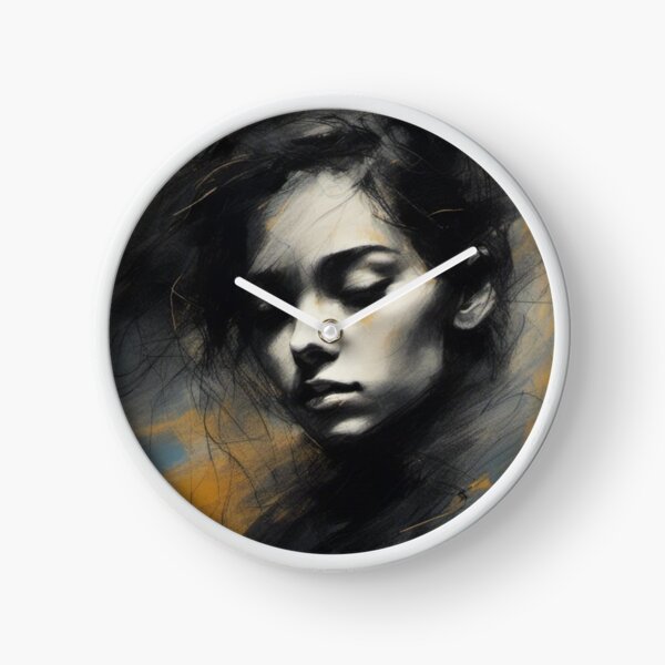 Item preview, Modern Portrait of a Girl designed and sold by BeeTheArtCo.