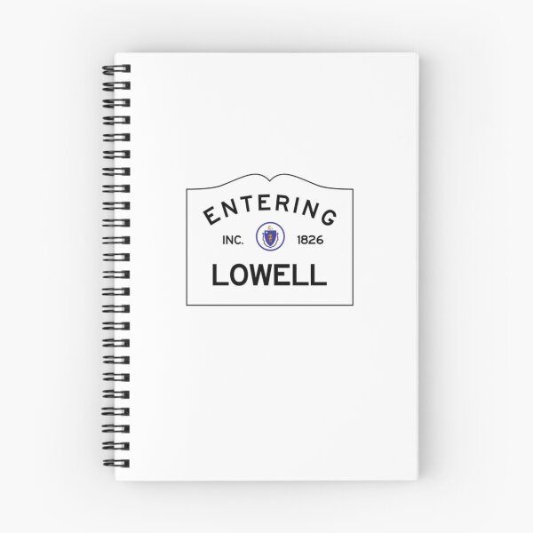 Item preview, Entering Lowell Massachusetts Sign designed and sold by delmarvastickers.