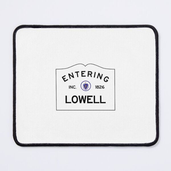 Item preview, Entering Lowell Massachusetts Sign designed and sold by delmarvastickers.