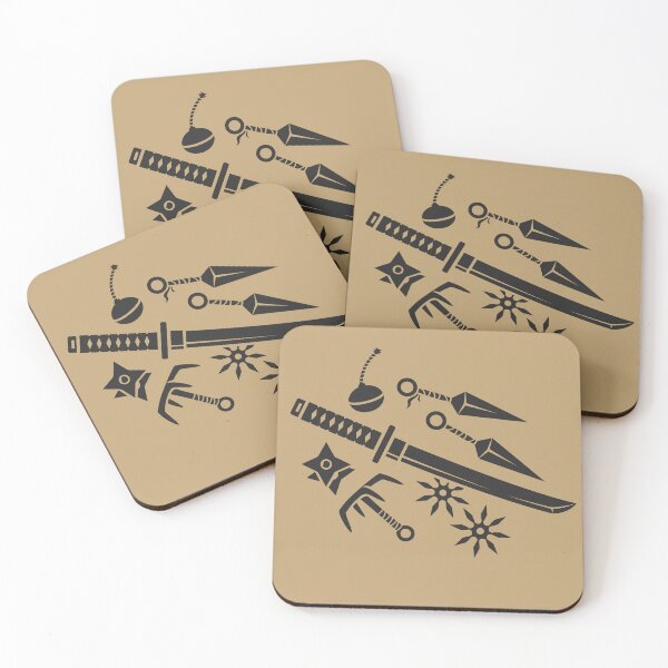 Item preview, Ninja Tools 1 - dark designed and sold by CopperButton.