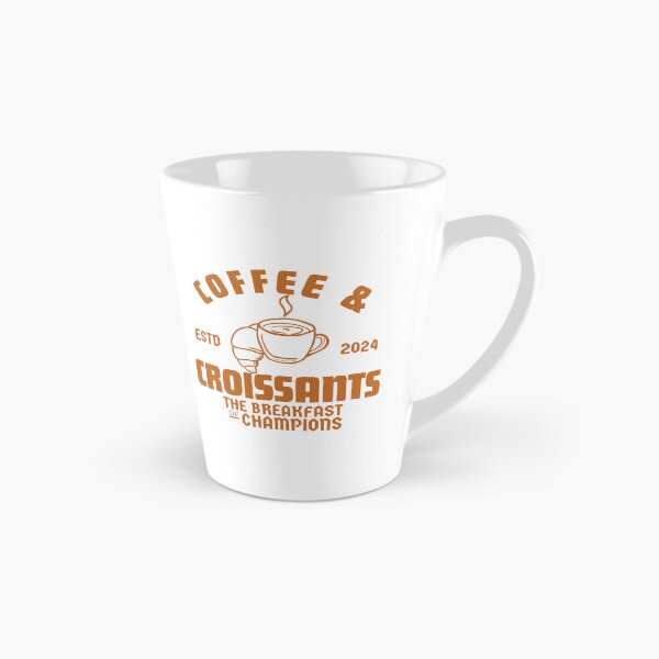 Item preview, Coffee and croissants the breakfast of champions designed and sold by Peerless-Prime.