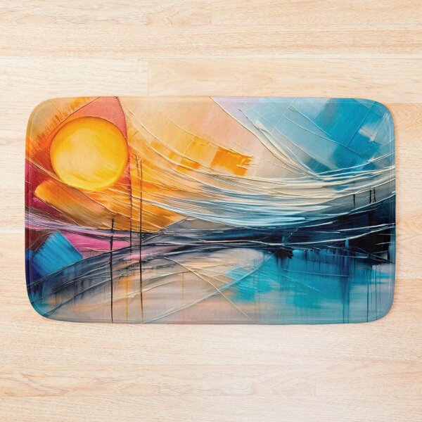 Item preview, Abstract Sunset Geometric shapes designed and sold by Mandeville Photography.