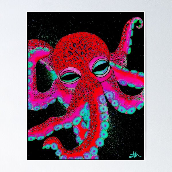Item preview, 8 arms to hold you - octopus  designed and sold by Ashley Cooke.