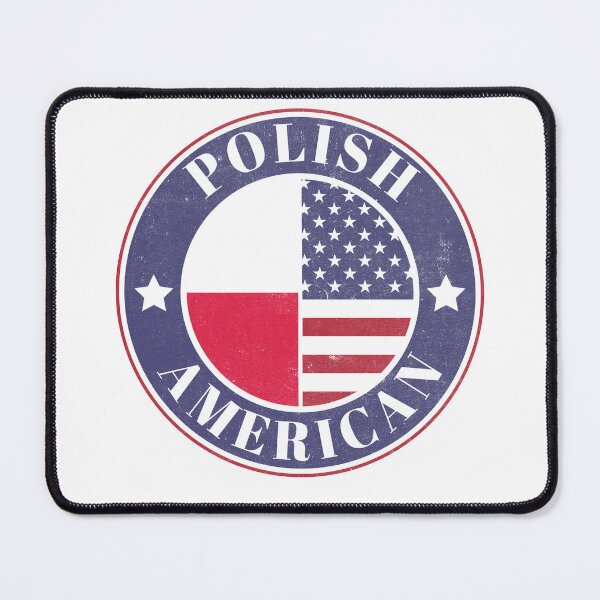 Item preview, Proud Polish-American Badge - Poland Flag designed and sold by chrisrivait.