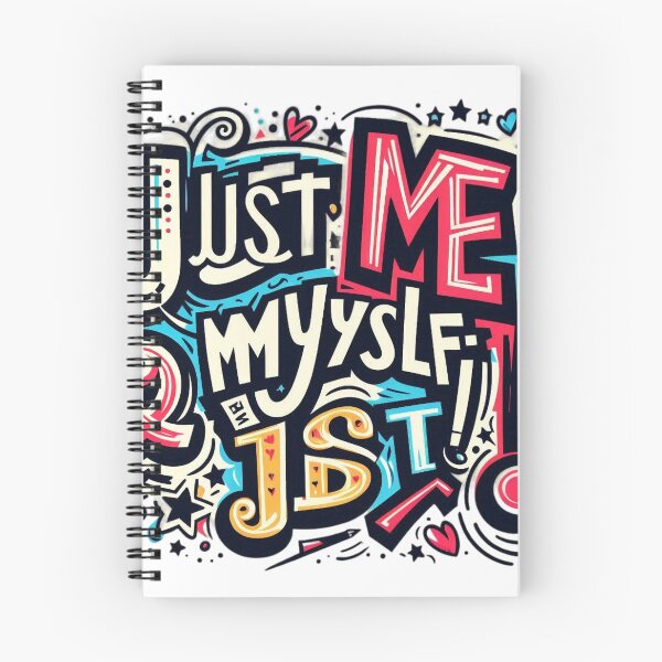 Item preview, Just Me Myself and I Embrace Your Inner Self: A Journey of Self-Discovery designed and sold by aZRaSs.