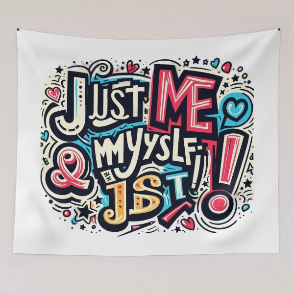 Item preview, Just Me Myself and I Embrace Your Inner Self: A Journey of Self-Discovery designed and sold by aZRaSs.