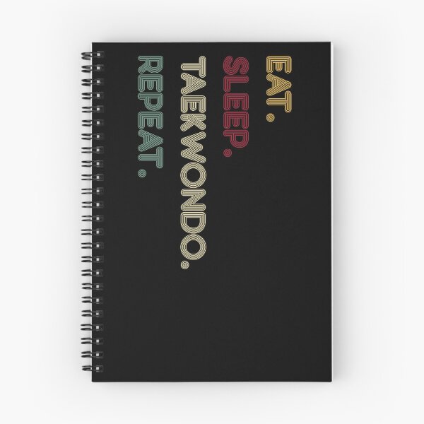 Item preview, Eat Sleep Taekwondo Repeat-Martial Arts designed and sold by belladesign7.