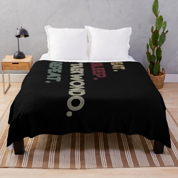 Item preview, Eat Sleep Taekwondo Repeat-Martial Arts designed and sold by belladesign7.