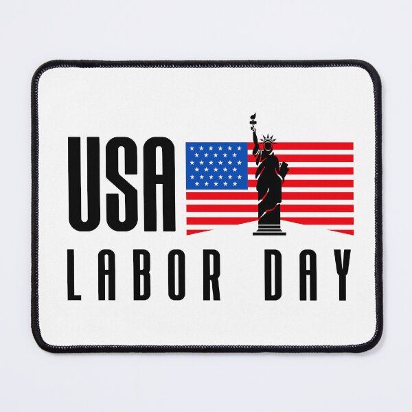 Item preview, Celebrate USA Labor Day with Iconic Liberty designed and sold by Chroma Artis.