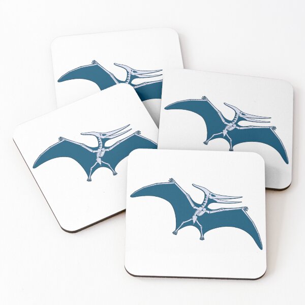 Artikelvorschau, Pteranodon Skelett - blau entworfen und verkauft von CopperButton.