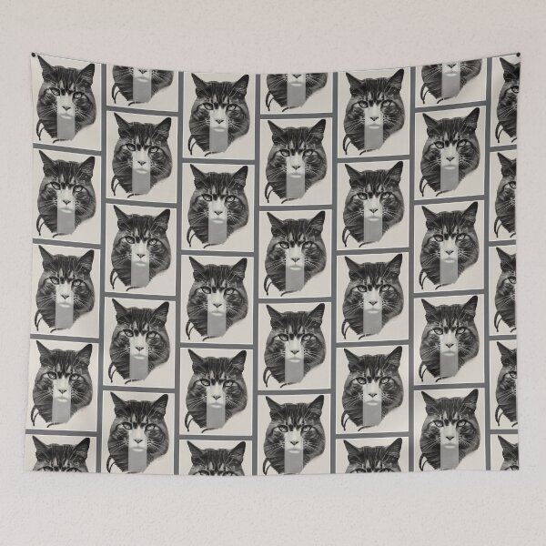 Item preview, cat gaze designed and sold by RadManDesigns.