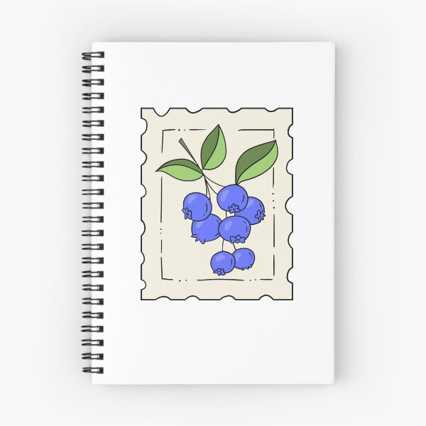 Item preview, Vintage Blueberry Stamp designed and sold by Trifles and Tricksters .