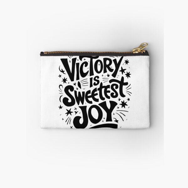 Item preview, Victory is Sweetest Joy Inspirational Quote designed and sold by Dirty-Designs.