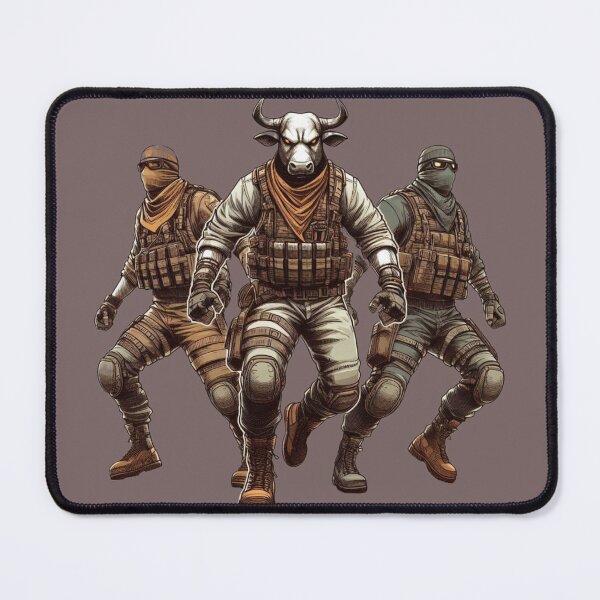Item preview, US BULL NINJA Warriors abstract sketch art canvas designed and sold by ZulryLifestyles.