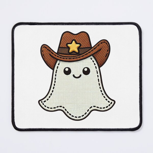 Item preview, Cowboy Ghost Halloween designed and sold by BlankCanvasHaHa.