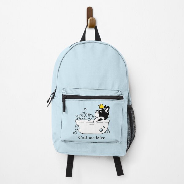 Item preview, Call Me Later Cute French Bulldog Print Decor designed and sold by PickInsight.