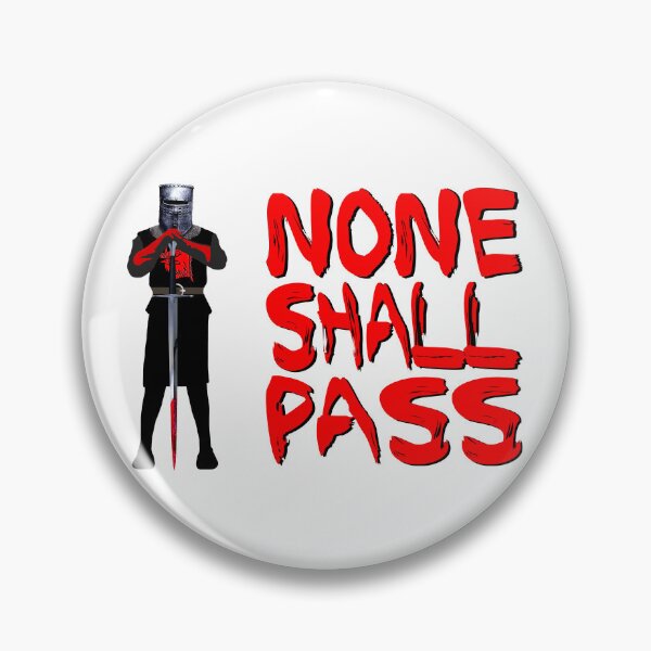 Item preview, None Shall Pass British Classic Film Comedy 1970s V2 designed and sold by RetrospectUK.