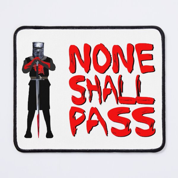 Item preview, None Shall Pass British Classic Film Comedy 1970s V2 designed and sold by RetrospectUK.
