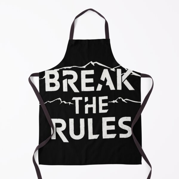 Item preview, Break the Rules Bold Motivational Quote designed and sold by Dirty-Designs.