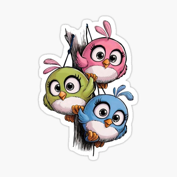 Item preview, "Feathered Friends" designed and sold by RaviSinghUbhi.