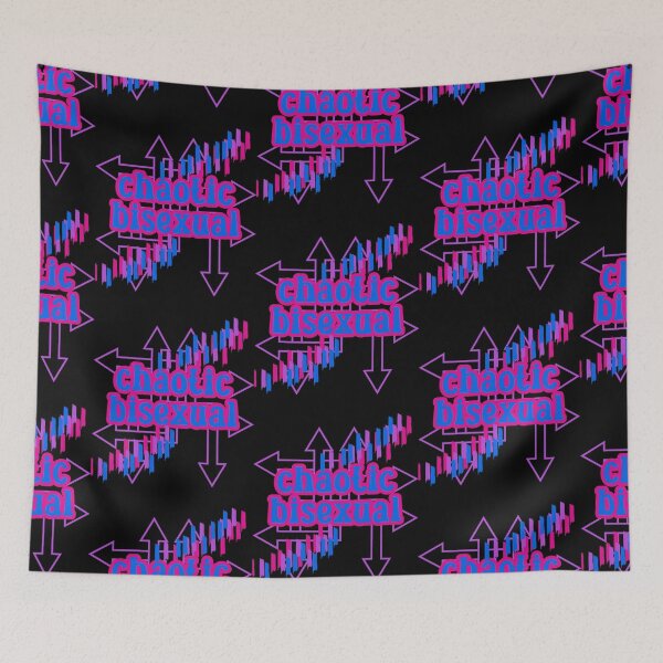 Item preview, chaotic bisexual designed and sold by QueerPenguin.
