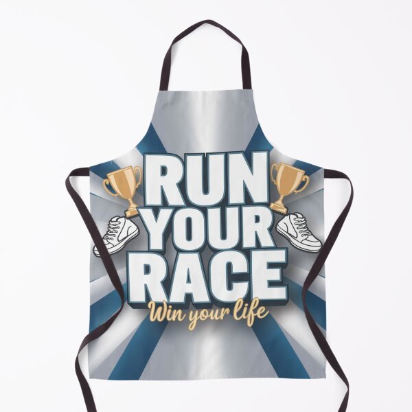 Item preview, Run Your Race Motivational Quote designed and sold by Dirty-Designs.