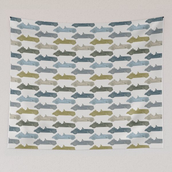 Item preview, Morgan Classic Sports Car Repeat Pattern designed and sold by MargaretClavell.