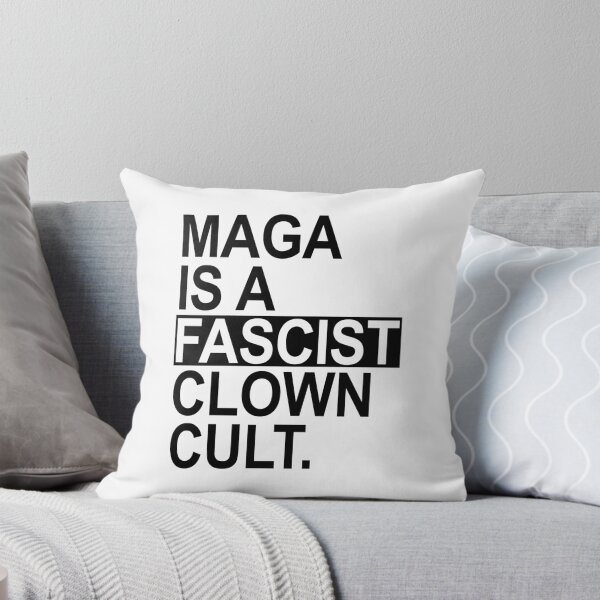Item preview, MAGA IS A Fascist Clown CULT - black designed and sold by Thelittlelord.