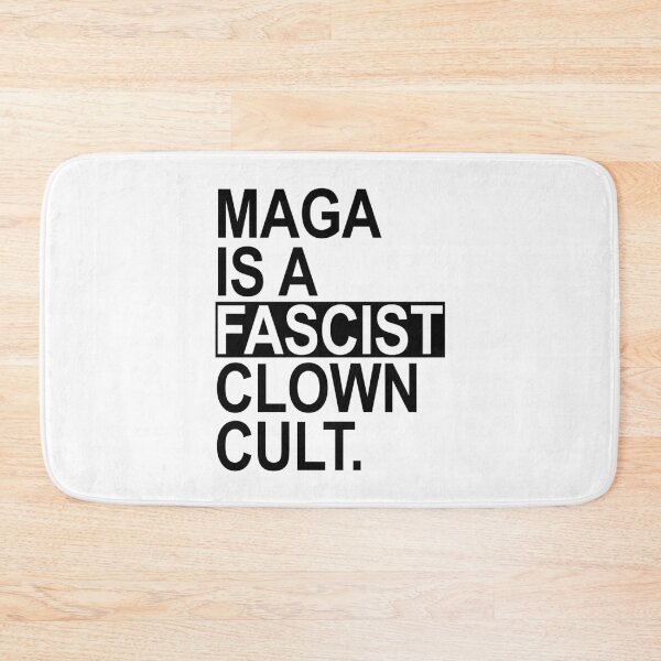 Item preview, MAGA IS A Fascist Clown CULT - black designed and sold by Thelittlelord.