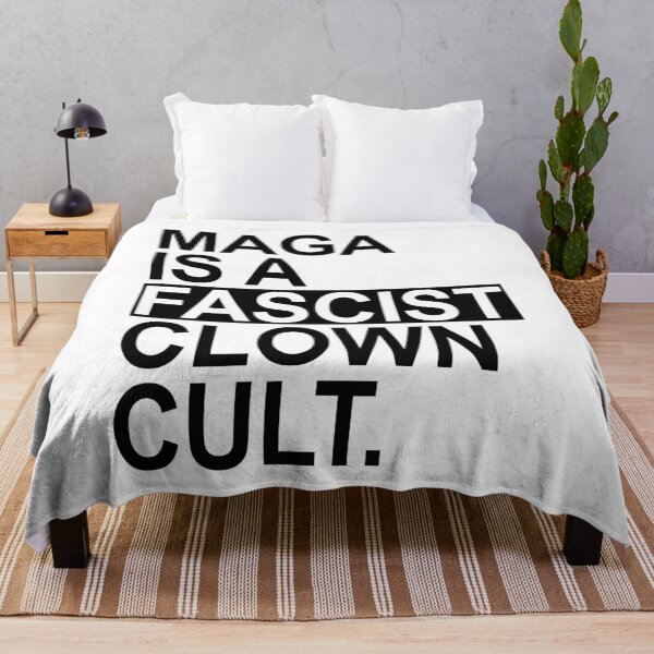 Item preview, MAGA IS A Fascist Clown CULT - black designed and sold by Thelittlelord.