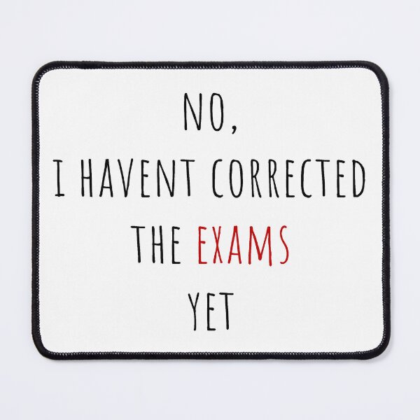Item preview, no i havent corrected the exams yet - simple text designed and sold by EmeraldeaArt.