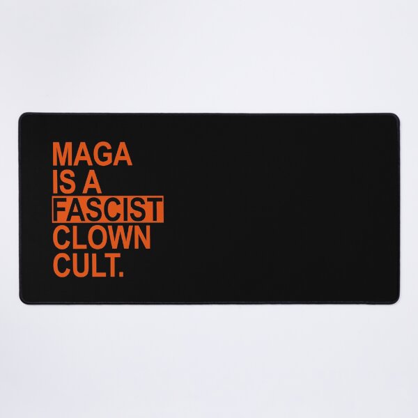 Item preview, MAGA IS A Fascist Clown CULT - prison orange designed and sold by Thelittlelord.