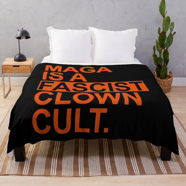 Item preview, MAGA IS A Fascist Clown CULT - prison orange designed and sold by Thelittlelord.