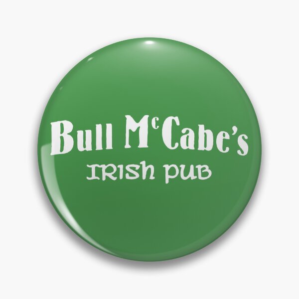 Item preview, Bull McCabe's Irish Pub Austin, TX (RIP) white logo designed and sold by gokartdesigns.