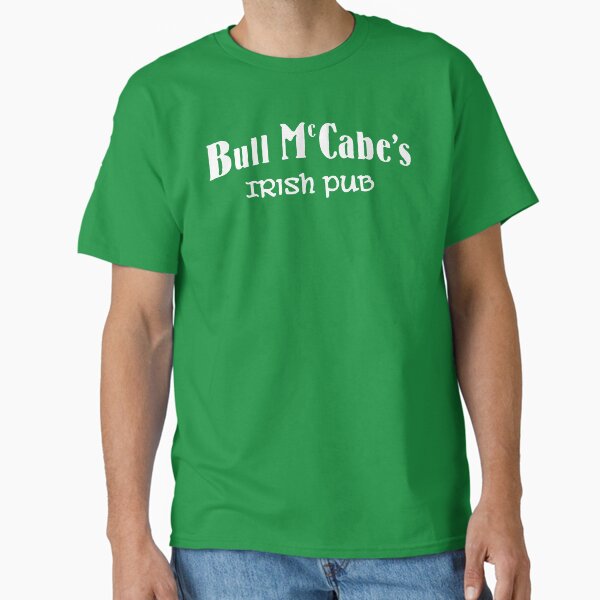 Item preview, Bull McCabe's Irish Pub Austin, TX (RIP) white logo designed and sold by gokartdesigns.