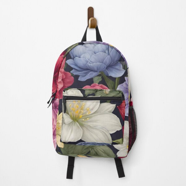 Item preview, Pastel Colorful Flowers Leaves Spring Wildflowers Pattern Floral Poster Design designed and sold by HAKKI ARSLAN.