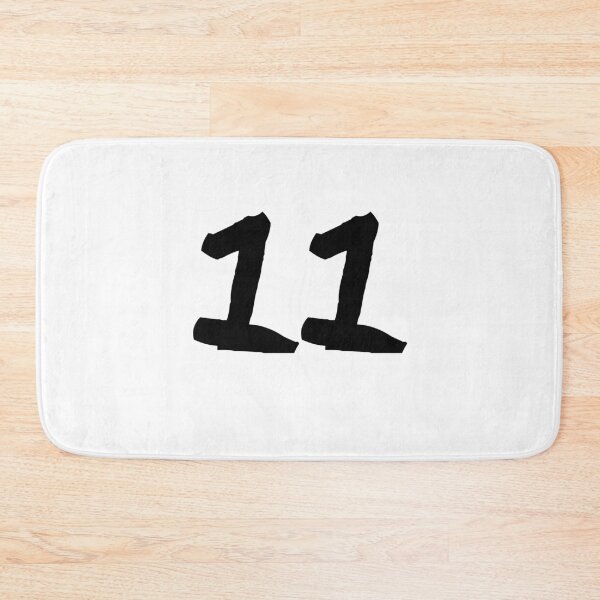 Item preview, 11, eleven, black, ninja designed and sold by Numbers-Art.