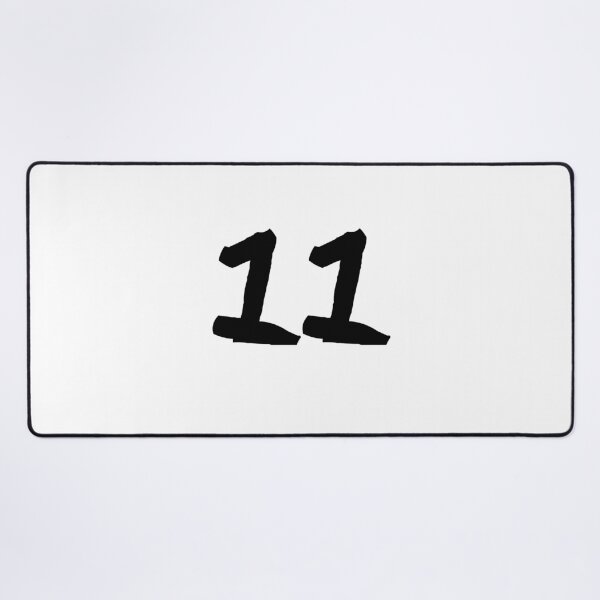 Item preview, 11, eleven, black, ninja designed and sold by Numbers-Art.