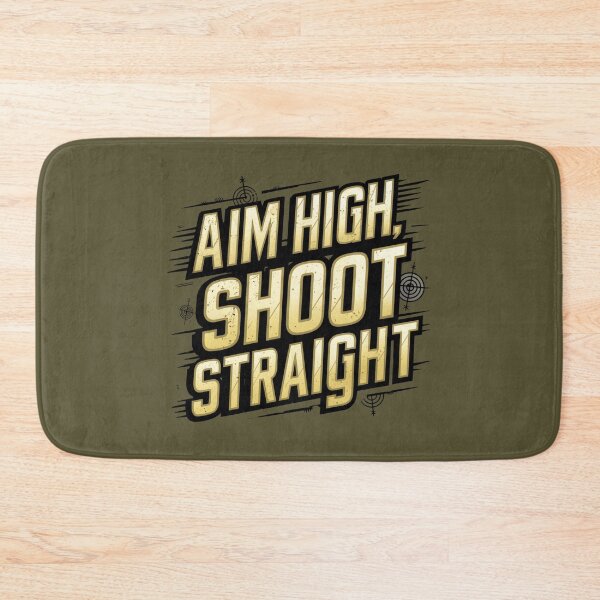Item preview, Aim High Shoot Straight - Airsoft Enthusiast designed and sold by SewnMemories.