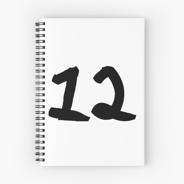 Item preview, 12, twelve, black, ninja designed and sold by Numbers-Art.