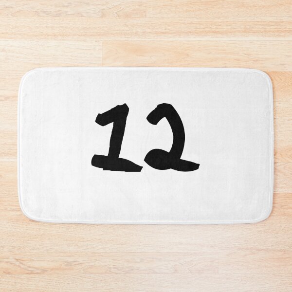 Item preview, 12, twelve, black, ninja designed and sold by Numbers-Art.