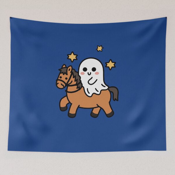 Item preview, Cute Ghost Rides a Horse designed and sold by MaateoDesign.