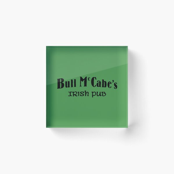 Item preview, Bull McCabe's Irish Pub Austin, TX (RIP) black logo designed and sold by gokartdesigns.