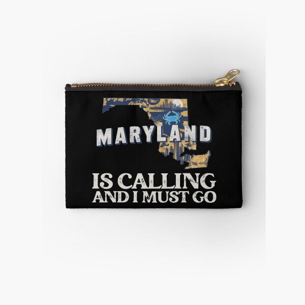 Item preview, Travel saying Maryland is calling and I must go: Vintage travel poster Maryland - Minimal retro design for tourism fans designed and sold by pod24.
