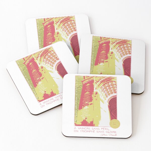 Item preview, Paris, France • Arc de Triomphe • Pink/Yellow designed and sold by FinaldiDesign.