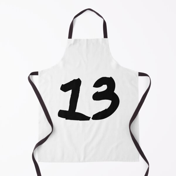 Item preview, 13, thirteen, black, ninja designed and sold by Numbers-Art.