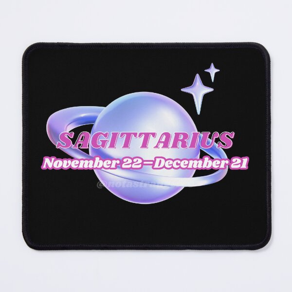 Item preview, Sagittarius w/ Saturn Vibes designed and sold by notastranger.