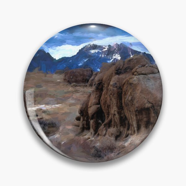 Item preview, Crescent Moon Over the Alabama Hills designed and sold by Wayne King.
